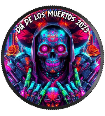 Dia de los Muertos Cyberpunk