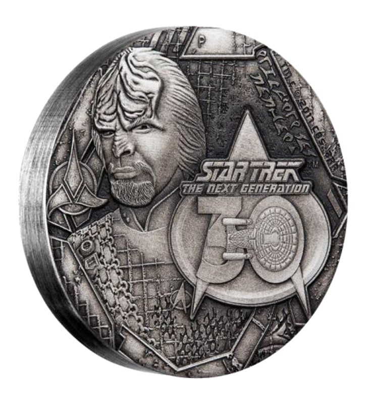 2$ Star Trek, Komandor Porucznik Worf 2$ Star Trek, Komandor Porucznik Worf