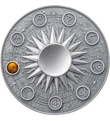 10 Cedi Merkury - Układ Słoneczny 2 oz Ag 999 2024