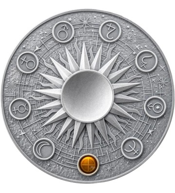 10 Cedi Ziemia - Układ Słoneczny 2 oz Ag 999 2024