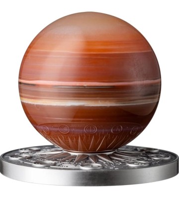 10 Cedi Mars - Układ Słoneczny 2 oz Ag 999 2024