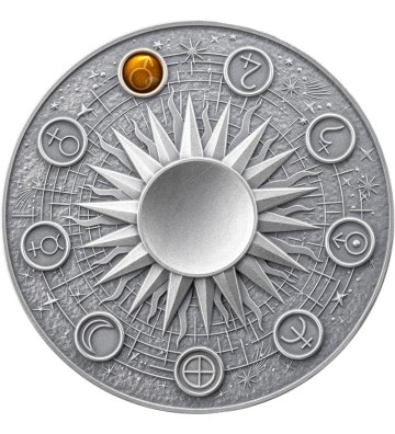 10 Cedi Mars - Układ Słoneczny 2 oz Ag 999 2024