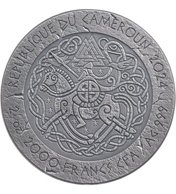 2000 Franków Eryk Rudy - Droga do Walhalli 2 oz Ag 999 2024