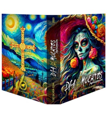 1 Onza Dia de los Muertos Impressionism