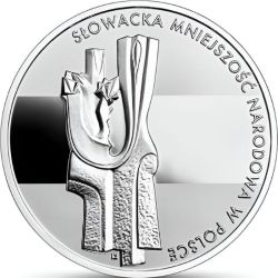 10zł Slovak National...