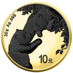 10 Yuan Panda - Gold and...