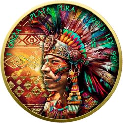 1 Onza Aztec Men - Aztec...