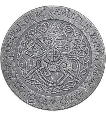 2000 Franków Freydis Eiriksdottir - Droga do Walhalli 2 oz Ag 999 2024