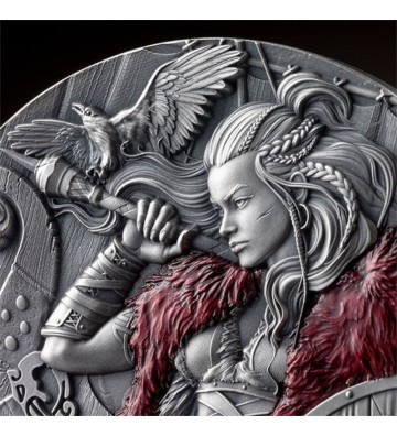 2000 Franków Freydis Eiriksdottir - Droga do Walhalli 2 oz Ag 999 2024