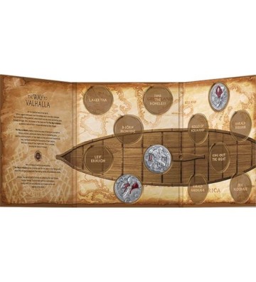 2000 Franków Freydis Eiriksdottir - Droga do Walhalli 2 oz Ag 999 2024