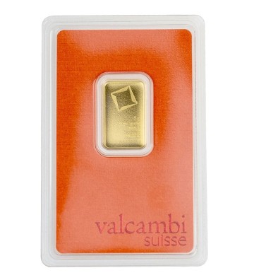 Gold Bar 5 g Valcambi Au, 24H