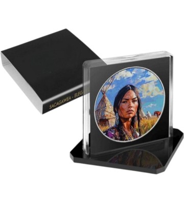 2£ Sacajawea - Elegance in Art