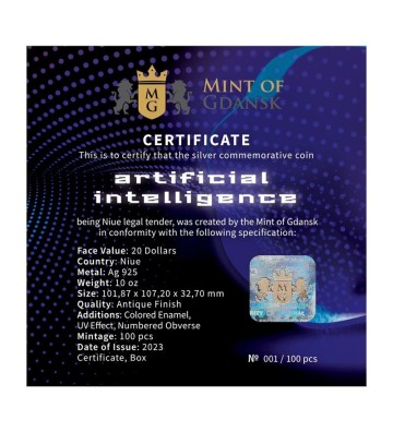 $20 Artificial Intelligence 3D