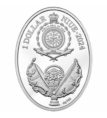 1$ Jajo z Brzozy Karelskiej - Jaja Faberge