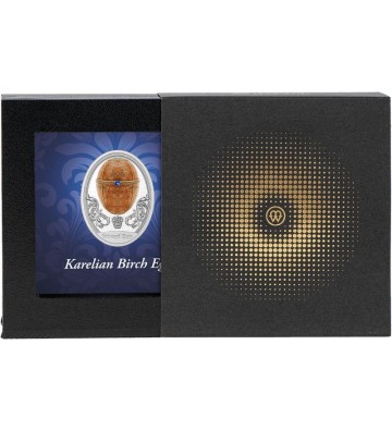 1$ Jajo z Brzozy Karelskiej - Jaja Faberge