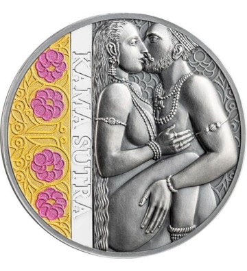 1000 Franków Kama Sutra I Chwile miłości 1 oz Ag 999 2024
