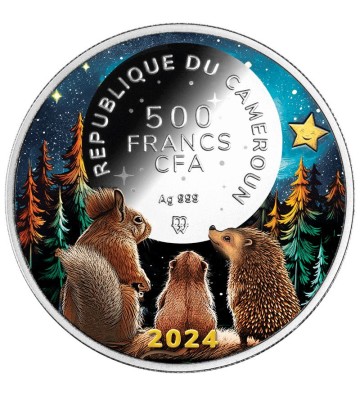 500 Franków Wiewiórka - Spełnij marzenie 17,50 g Ag 999 2024
