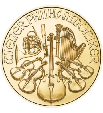 100 Euro Wiedeński Filharmonik 2025