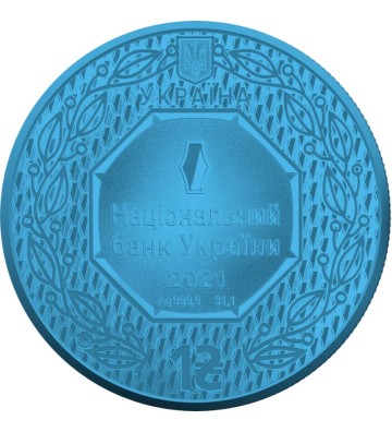 1 Hrywna Braterstwo Polski i Ukrainy - Duch Narodów 1 oz Ag 999 2022