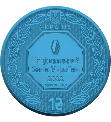 1 Hryvnia Great Ukraine - The Spirit of the Nations 1 oz Ag 999