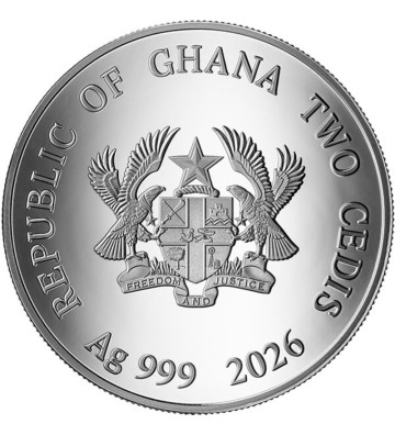 2 Cedis Year of the Horse - Lunar Year
