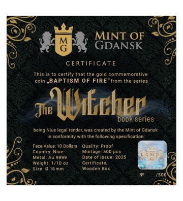 10$ Chrzest Ognia – Wiedźmin