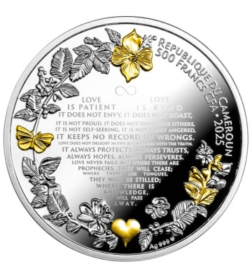 500 Francs CFA Wedding Doves