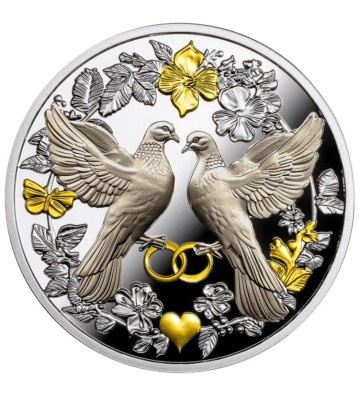 500 Francs CFA Wedding Doves
