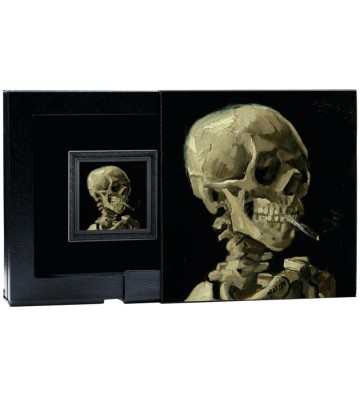 1000 Francs CFA Vincent van Gogh, Skull of a skeleton with burning cigarette