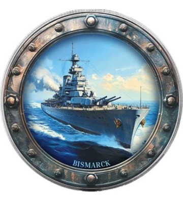 1$ Bismarck - Famous Ships