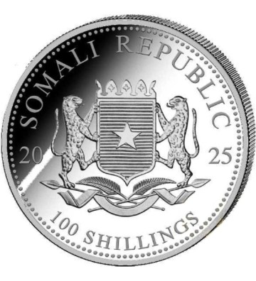 100 Szylingów Lampart - Dzika Przyroda Afryki