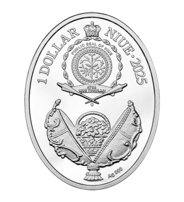 1$ Jajo z Listkami Koniczyny - Jaja Faberge