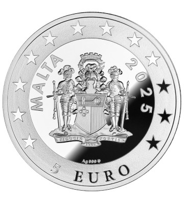 5€ Wenus z Amorem Płynący na Delfinach - Majolika