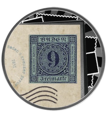 500 Francs Stamp Baden 9 Kreuzer - The Most Expensive Stamps in the World