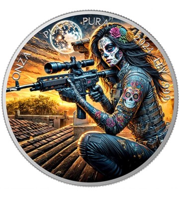 1 Onza Dia De Los Muertos, Sniper