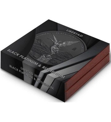 1 Onza Libertad – Black Platinum & Ruthenium