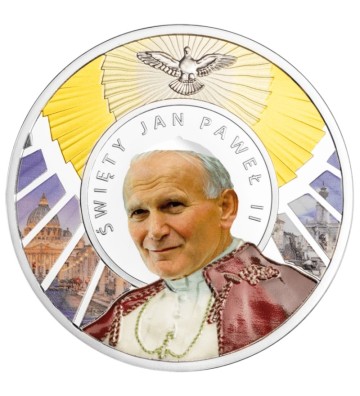 Jan Paweł II  - Święty wśród Świętych, srebrny numizmat