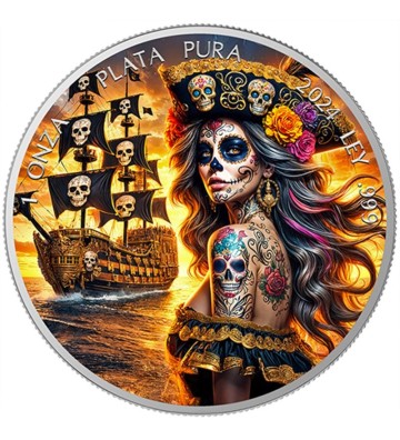 1 Onza Dia De Los Muertos, The Pirate