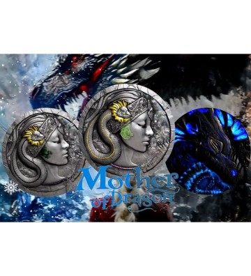 2000 Francs CFA Tiamat, Mother of Dragon - Legends of Babylon series