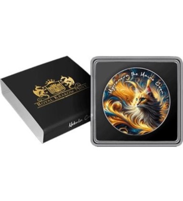 1$ Myranova the Maine Coon - Nebula Cats, American Eagle
