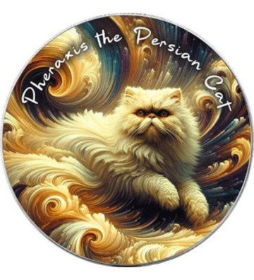 1$ Persian Cat - Nebula Cats, American Eagle