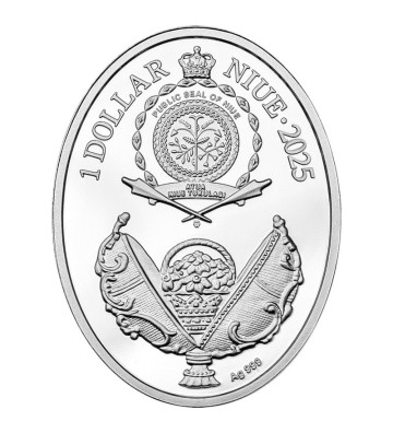 1$ Jajo z Drzewkiem Pomarańczy - Jaja Faberge