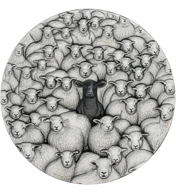 2$ Sheep - B-Different