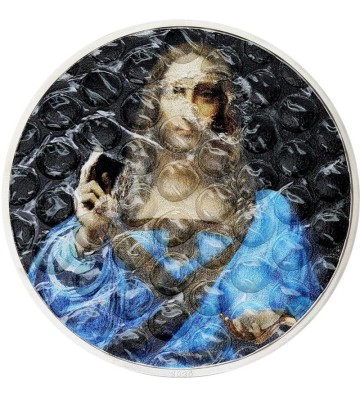 20$ Salvator Mundi - Sztuka Folii Bąbelkowej