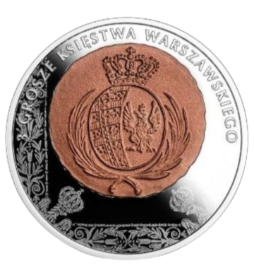 20zł 3 Grosze Księstwa Warszawskiego - Historia Monety Polskiej