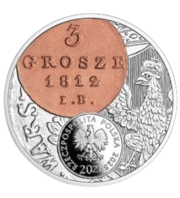 20zł 3 Grosze Księstwa Warszawskiego - Historia Monety Polskiej