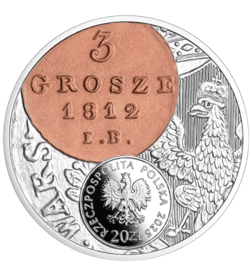 20zł 3-grosz coin of the Duchy of Warsaw - History of the Polish Coin