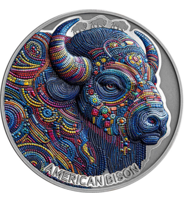 2000 Francs American Bison - Patterns of the World