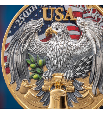 5$ United We Stand - 250 Years of U.S. Independence