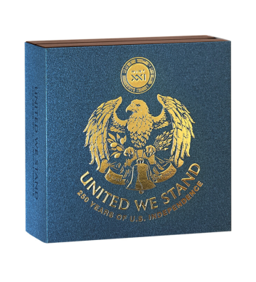 5$ United We Stand - 250 Years of U.S. Independence